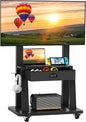 mobile tv stand with storage drawer for 23-75, main product view