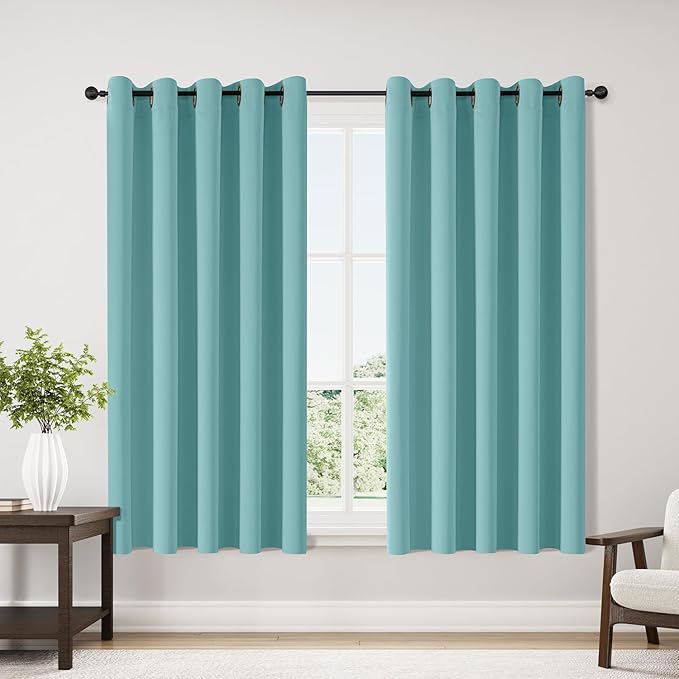 ChrisDowa Blackout Curtains 70 inches Wide by ChrisDowa