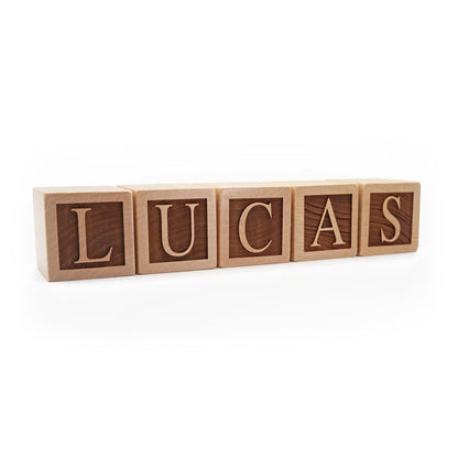 Personalized Nursery Name Block Letters - Custom Wooden Name Blocks for Vintage Nursery Decor/Custom Gift new mom boy Girl new mom Baby Shower