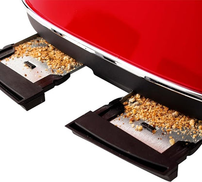 Haden Dorset 4 Slice Wide Slot Stainless Steel Toaster - Image 9