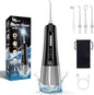 JNGOODS Cordless Water Dental Flosser Oral irrigator, JNGOODS 300ml by VisittheJNGOODSLLC