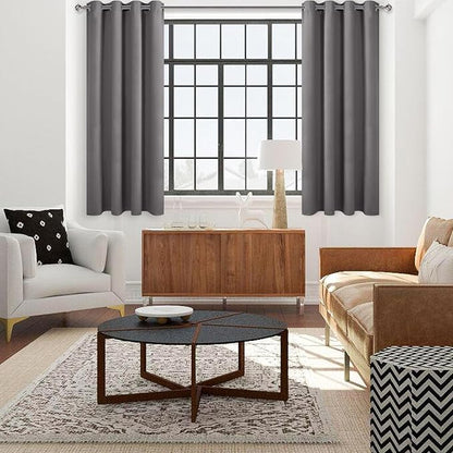 DWCN Blackout Curtains 63 Inch Length, Room Drakening Drapes - Image 3