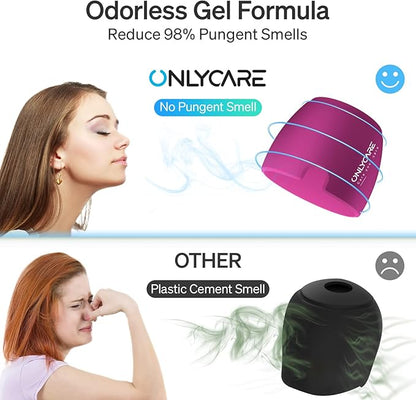 ONLYCARE Migraine Relief Cap, Upgraded Odorless Migraine Ice Head Wrap - Image 3