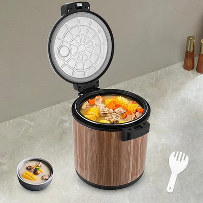 6.08 Gal Commercial Rice Warmer, Electric Non-Stick Pot Soup Warmers - Image 3