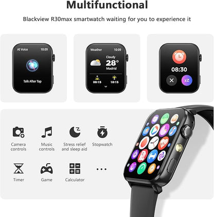 Blackview Smart Watch for Men Women, 1.91" HD Touchscreen Fitness Watch - Image 7