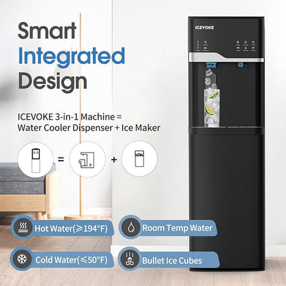 4-in-1 Self-Cleaning Ice & Water Machine - Image 2