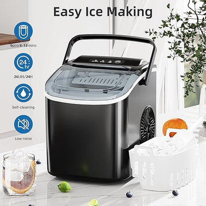 Antarctic Star Ice Maker Countertop, Portable Ice Machine - Image 5