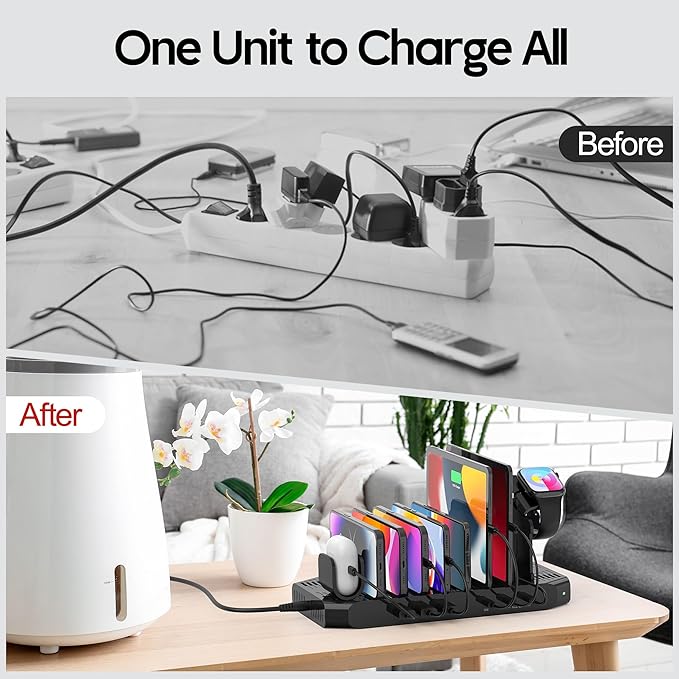 Unitek USB-C Charging Station for Multiple Devices - Image 7
