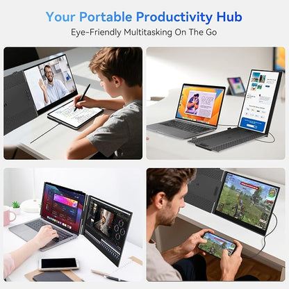 Blackview Laptop Screen Extender, 1.3lbs Ultra-Light & 0.17" Ultra-Slim - Image 9