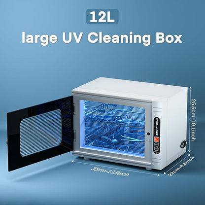 Yofuly Sterilizer for Esthetician, 12L Large Sterilizer for Nail Tools - Image 2
