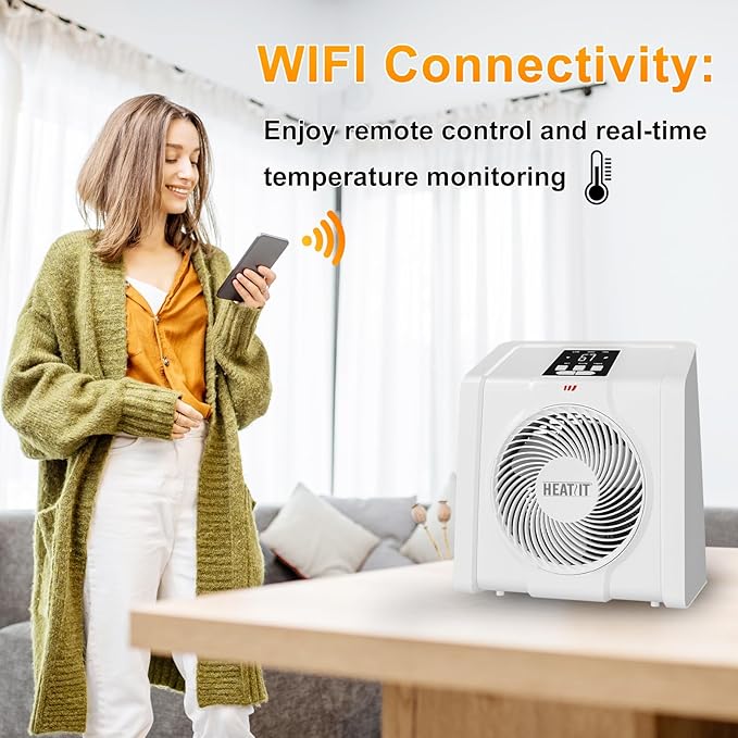 HEATIT Space Heater with Remote - Image 6