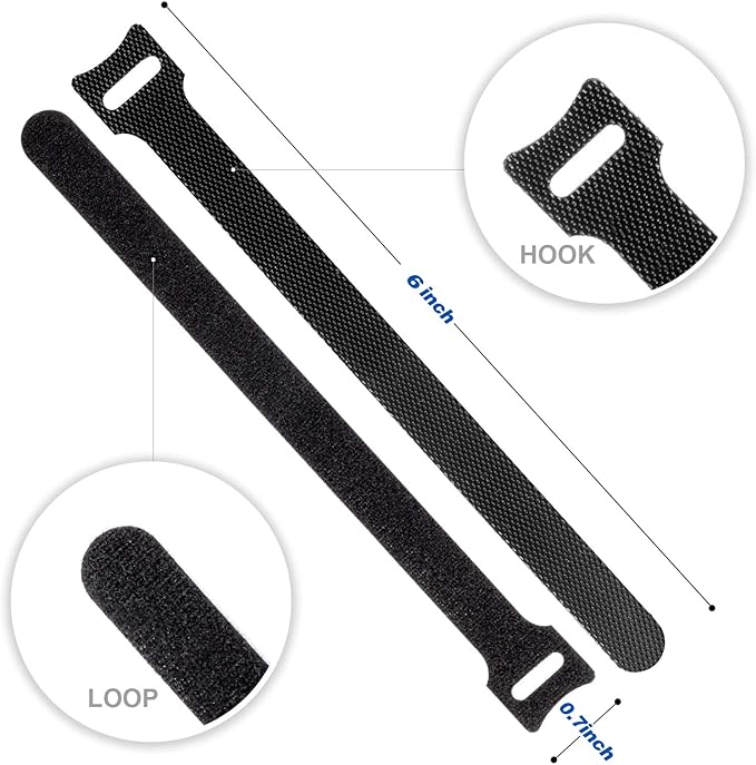 OneLeaf 80PCS Reusable Cable Ties, Data Centers - Image 3