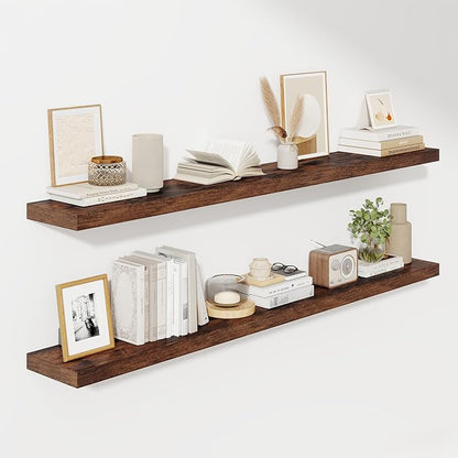 Fun Memories 66 Inch Fireplace Mantel Shelf by FunMemories