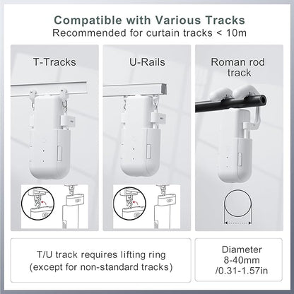Takkicept Automatic Curtain Opener Electric: Smart Remote Control - Image 3