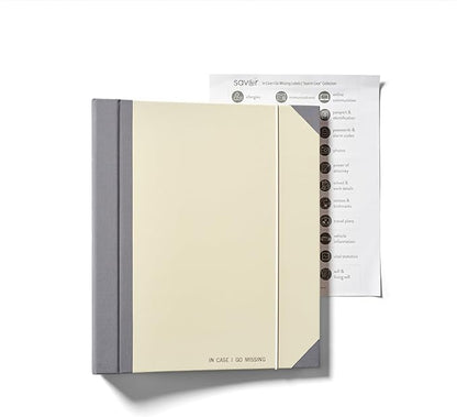 Savor | 2025 Edition The Folio™ Document Organizer | Custom Dyed Cloth-Bound - Image 2