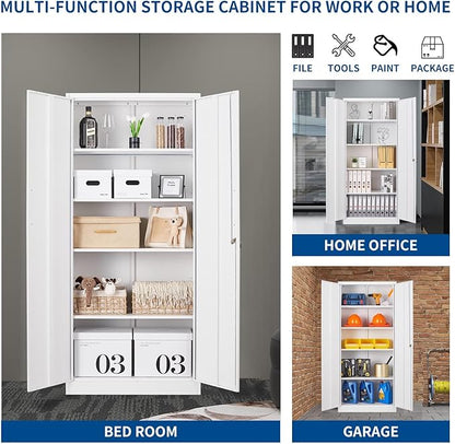 Metal Storage Cabinet-71” Tall Steel File Cabinets - Image 5