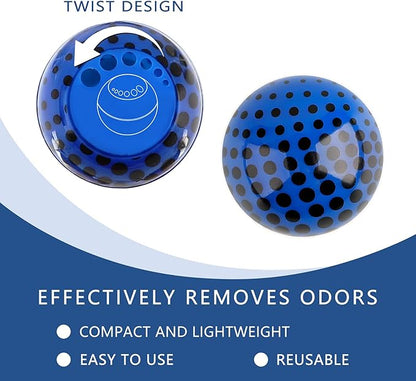 Knixmax Sneaker Deodorizer Shoe Freshener Balls, Gym Bags Lockers Car Air - Image 2