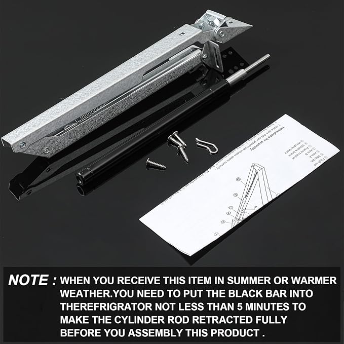 Amylove 2 Pcs Single Spring Automatic Roof Vent Opener Greenhouse Accessories - Image 7