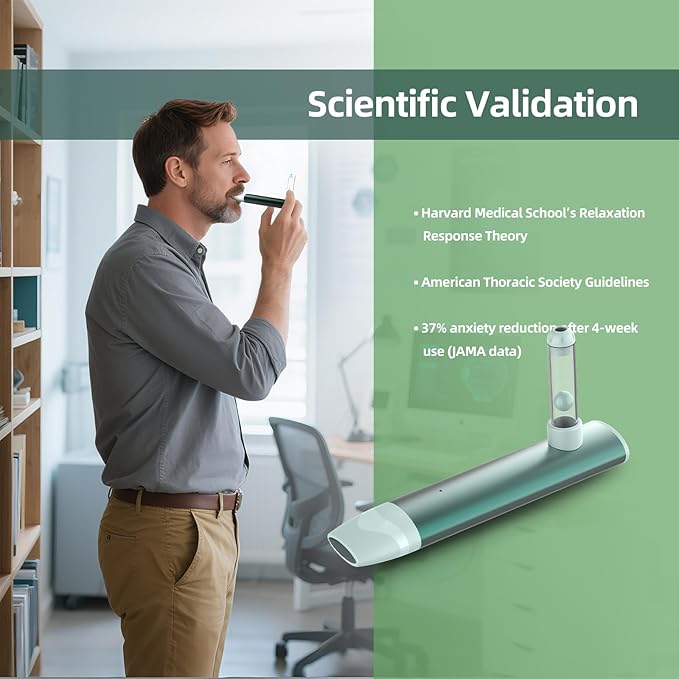 Portable Breath Balancer: Quit Smoking Gadget & Anxiety Relief Item. Quick - Image 3