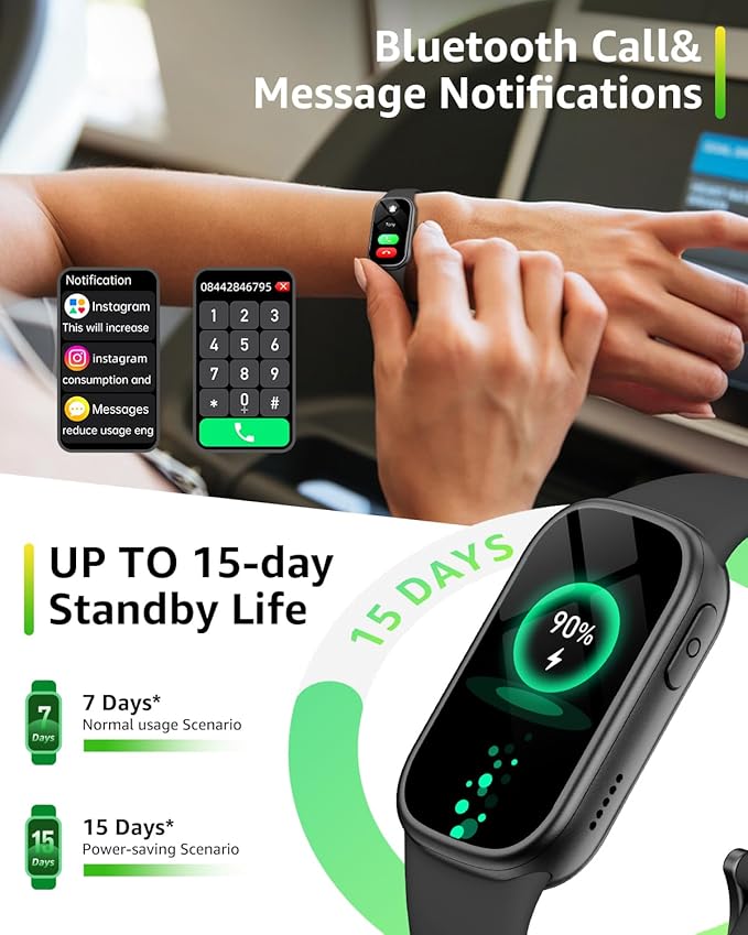Asmoda Fitness Tracker, Smart Watch - Image 2