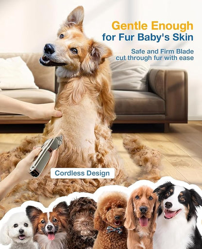 oneisall Dog Clippers for Grooming for Thick Heavy Coats/Low Noise Rechargeable - Image 4