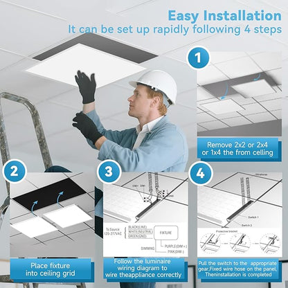Msbfi 2x2 LED Flat Panel Light - Image 6