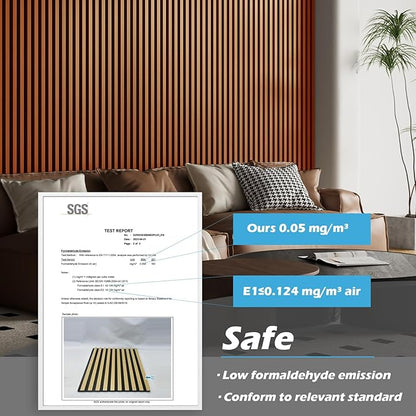 Art3d 2pcs-104 x 15.75in Slat Acoustic Panel - Image 5
