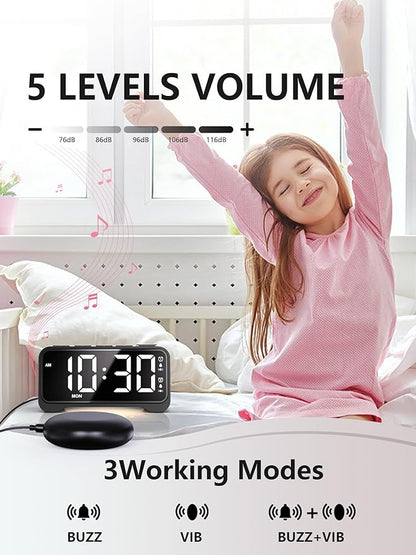 Vibrating Alarm Clock for Heavy Sleepers - Image 2