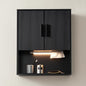 Modern Fluted Bathroom Wall Cabinet by Amellix