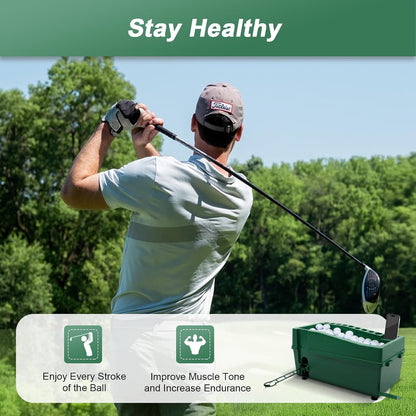 automatic golf ball dispenser with tee up machine, package contents