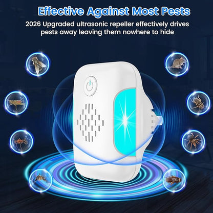 2026 Upgraded Ultrasonic Pest Control Repeller, Mouse Repellent Indoor - Image 4