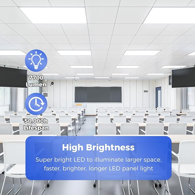 AIKVSXER 30 Pack 2x4 LED Flat Panel Light - Image 4