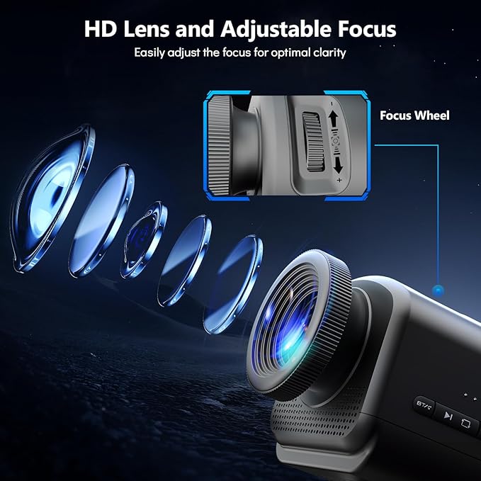 Rossetta 3D Projector, 60 Themes HD 3D Galaxy Projector - Image 5