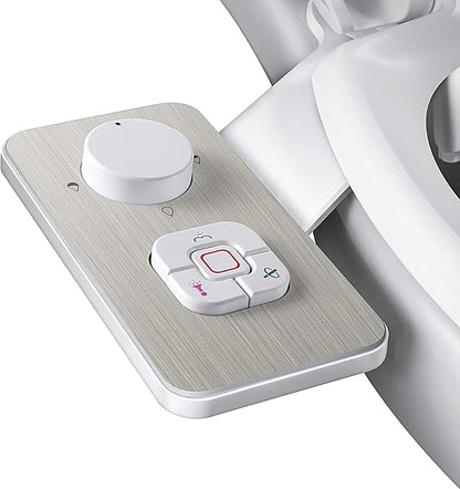 SAMODRA Bidet Attachment, Non-Electric Cold Water Bidet Toilet Seat Attachment by SAMODRA