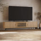 POVISON Fully-Assembled Mid Century Modern TV Stand by POVISON