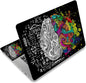 Laptop Skin Sticker Decal, Decorative Waterproof, Left & Right Brain by ToLuLu