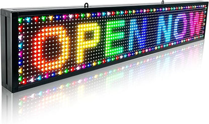 Waterproof Programmable Led Sign Custom Scrolling Outdoor Digital Signs by HIJHSAIL