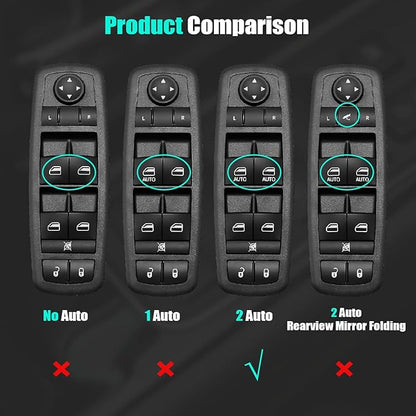 Driver Side Master Power Window Control Switch - Image 5