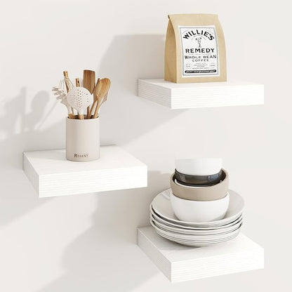 Marsmiles Square Floating Shelves by Marsmiles