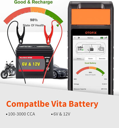 OTOFIX by Autel Professional Battery Tester - Image 2