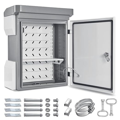 Outdoor Electrical Box, Cold-Rolled Steel Plate, Aluminum Alloy Back Beam by Namunanee