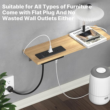 CCCEI 6 Outlets Dual Side Recessed Power Strip - Image 7
