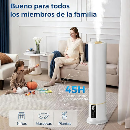 Humidifier Large Room, 2.4Gal Cool Mist Humidifiers - Image 3