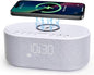 Sound Machine Alarm Clock Wireless Charger: Bluetooth 10W Stereo Sound Speaker by Odokee