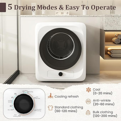 Auertech Portable Washer and Dryer Combo, 28 Lbs Twin Tub Washing Machine - Image 6