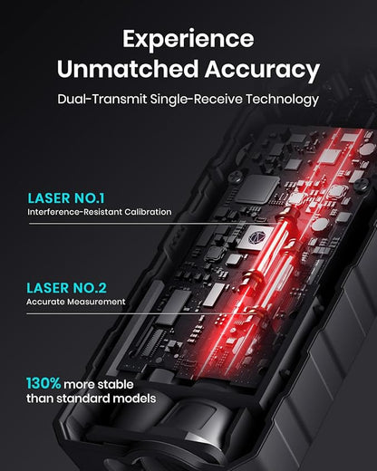 Laser Measure Device, MiLESEEY 229ft Digital Laser Tape Measure - Image 3