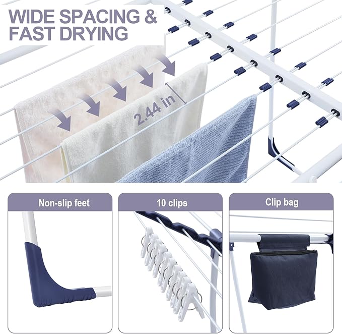 APEXCHASER Clothes Drying Rack - Image 4