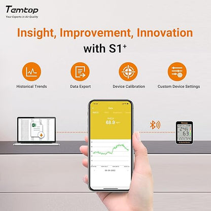 Temtop Smart Air Quality Monitor - Image 7