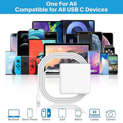 Furgor Mac Book Pro Charger - 118W USB C Fast Charger Power Adapter Compatible - Image 5