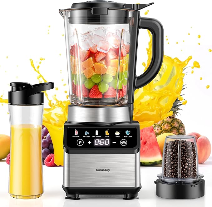 Blenders for Kitchen, Countertop Smoothie Blender by HoninJoy